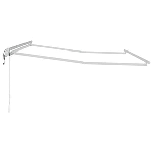 Markisenrahmen Weiß 350 x 250 cm Aluminium