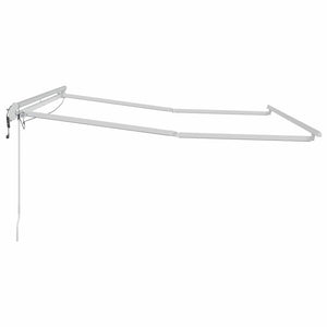 Markisenrahmen Weiß 3 x 2,5 m Aluminium