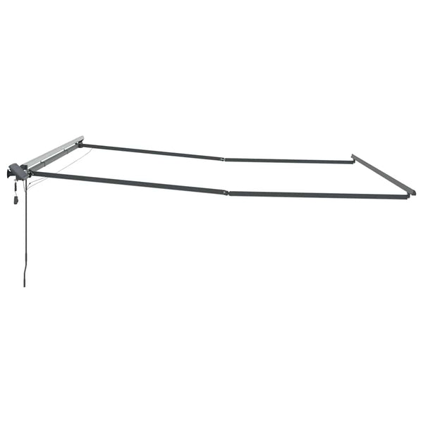 Markisenrahmen Anthrazit 500 x 350 cm Aluminium