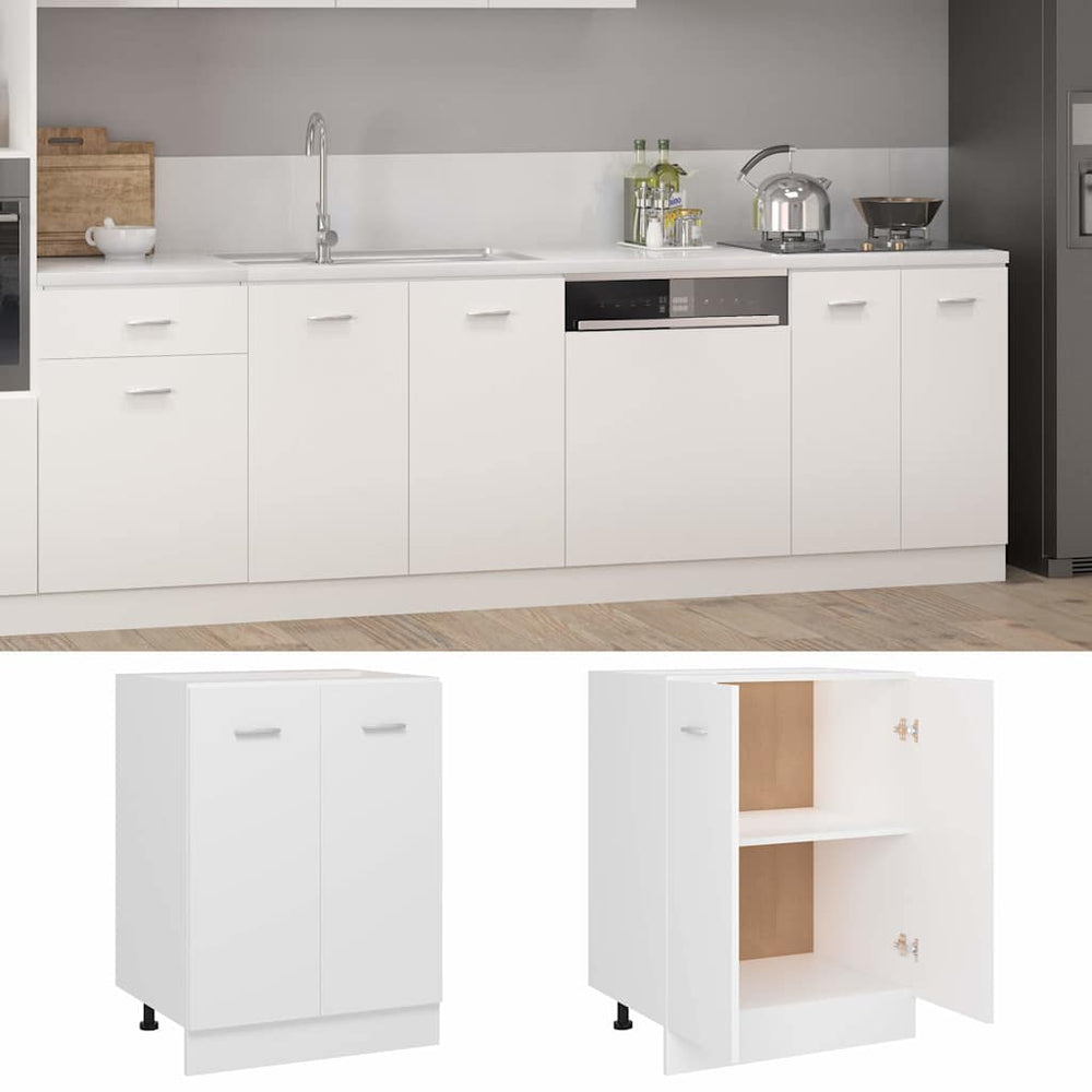 Unterschrank Lyon Weiß 60 cm
