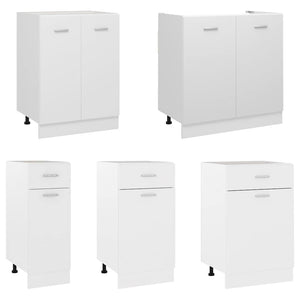 Unterschrank Lyon Weiß 60 cm
