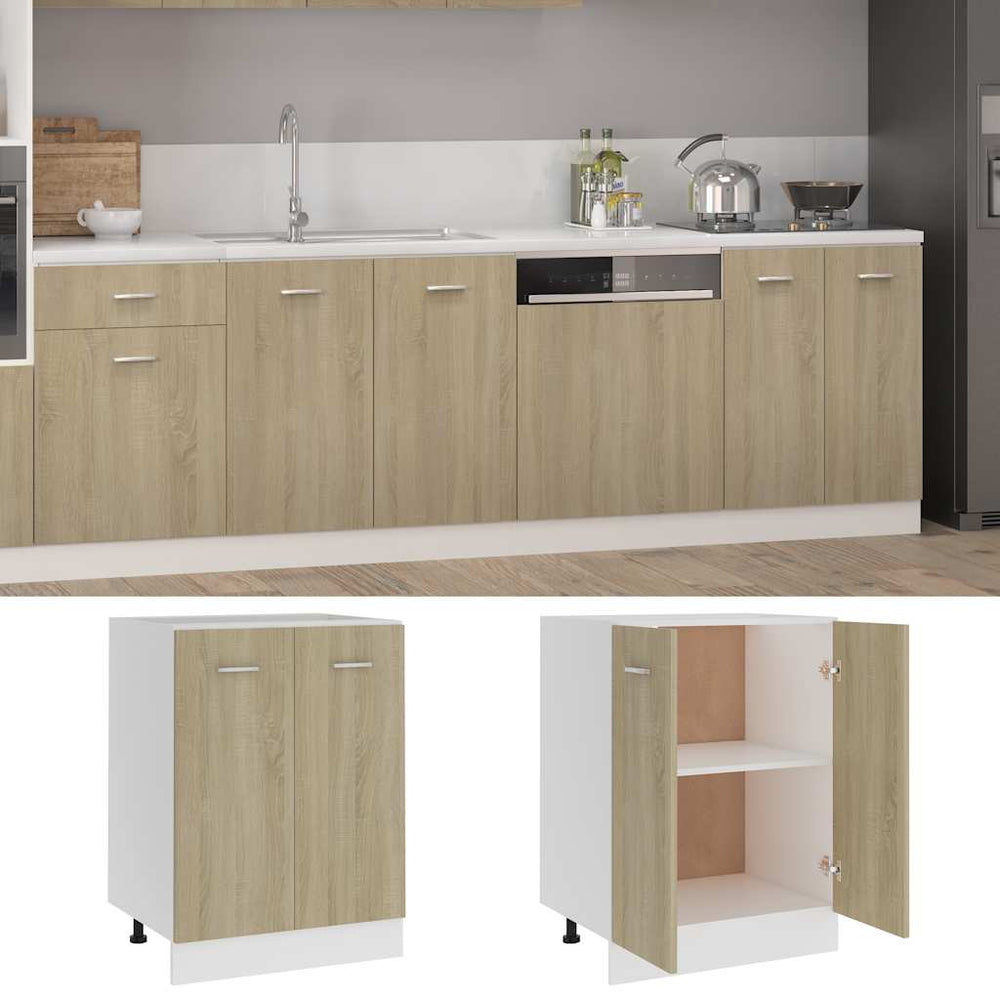 Sonoma Eiche Unterschrank 60 cm