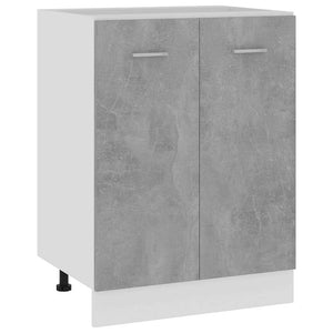 Unterschrank Lyon Betongrau 60 cm
