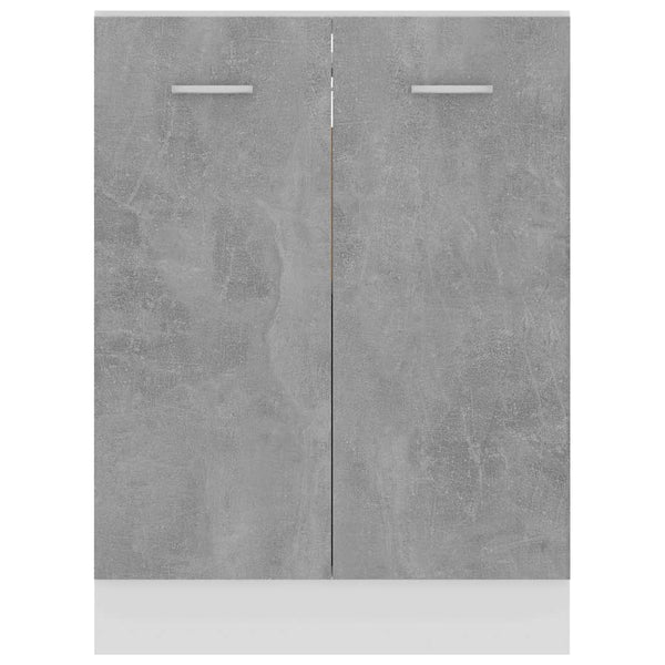 Unterschrank Lyon Betongrau 60 cm
