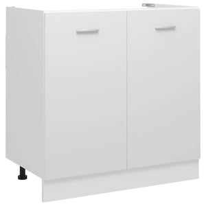 Spülenunterschrank Lyon Weiß 80 cm