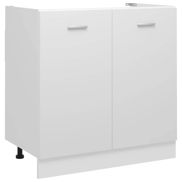 Spülenunterschrank Lyon Weiß 80 cm