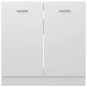 Spülenunterschrank Lyon Weiß 80 cm