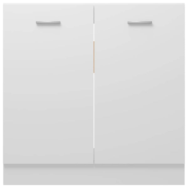 Spülenunterschrank Lyon Weiß 80 cm