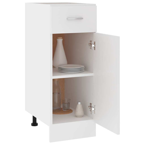 Weißer Schubladenschrank Lyon 30x46x81,5 cm
