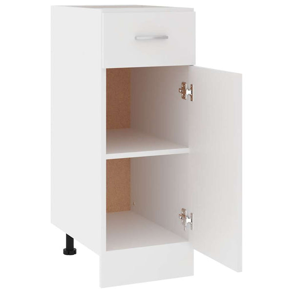 Weißer Schubladenschrank Lyon 30x46x81,5 cm