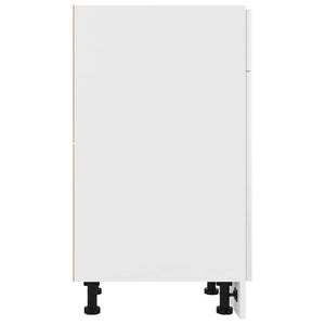 Weißer Schubladenschrank Lyon 30x46x81,5 cm