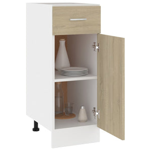 Lyon Schubunterschrank Sonoma-Eiche 30 cm
