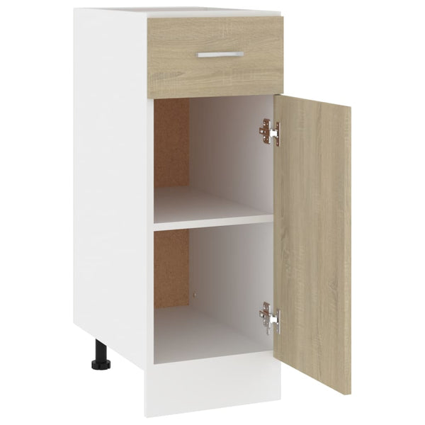 Lyon Schubunterschrank Sonoma-Eiche 30 cm