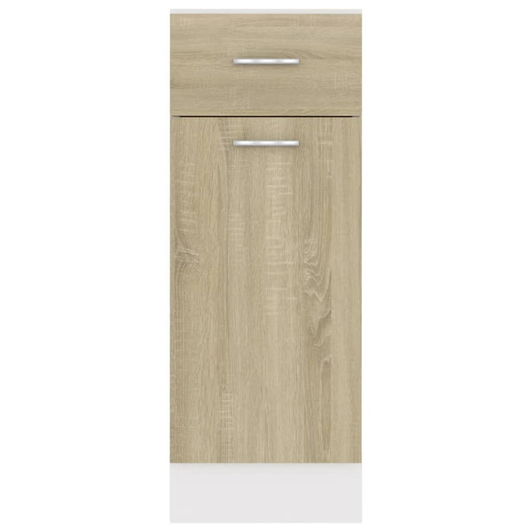 Lyon Schubunterschrank Sonoma-Eiche 30 cm