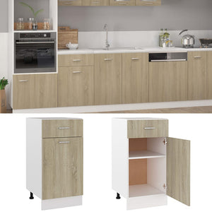 Sonoma-Eiche Schubunterschrank, 40 cm