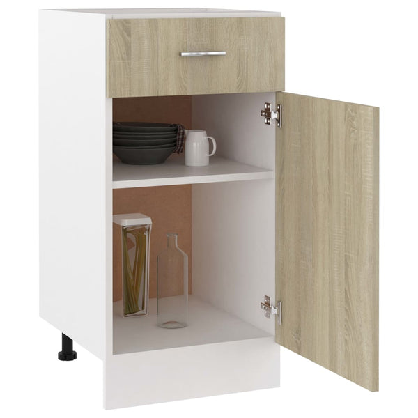 Sonoma-Eiche Schubunterschrank, 40 cm