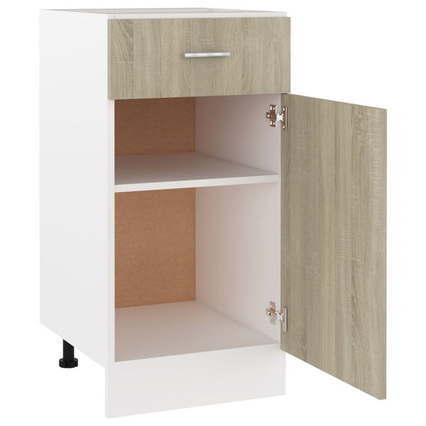 Sonoma-Eiche Schubunterschrank, 40 cm