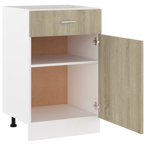Sonoma-Eiche Schubunterschrank 50 cm