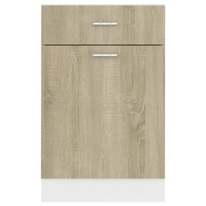 Sonoma-Eiche Schubunterschrank 50 cm