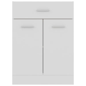 Küchen Schubunterschrank Lyon Weiß 60 cm