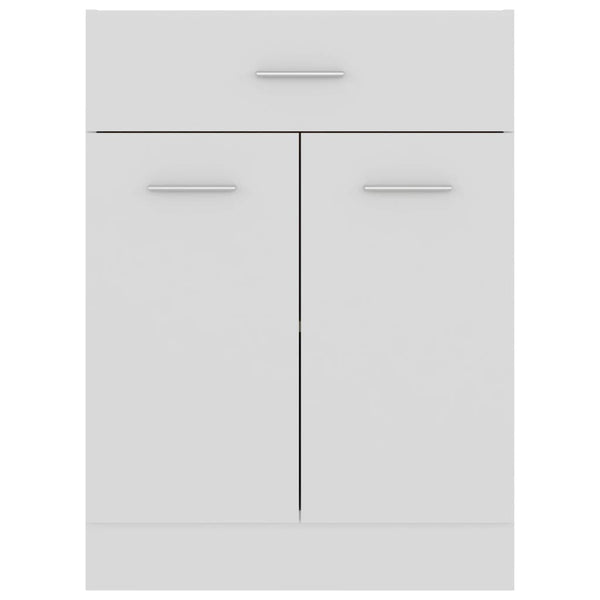 Küchen Schubunterschrank Lyon Weiß 60 cm