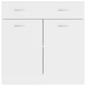 Küchen Schubunterschrank Lyon Weiß 80 cm