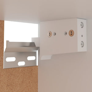 Hängeschrank Lyon Weiß 29,5x31x60 cm