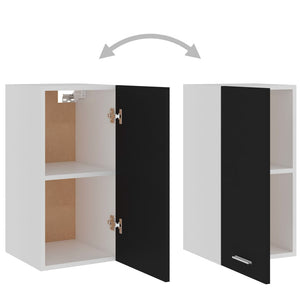 Schwarzer Hängeschrank 60 cm