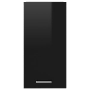 Hochglanz Schwarz Hängeschrank 60cm