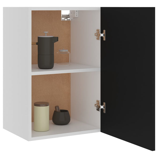Schwarzer Hängeschrank Lyon, 39,5 cm