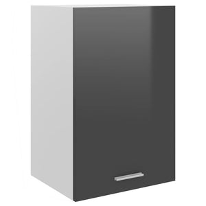 Hochglanz Grau Hängeschrank 60cm