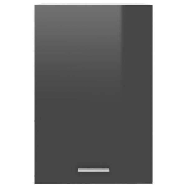 Hochglanz Grau Hängeschrank 60cm