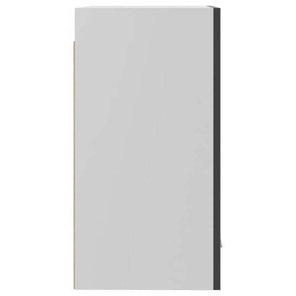 Hochglanz Grau Hängeschrank 60cm