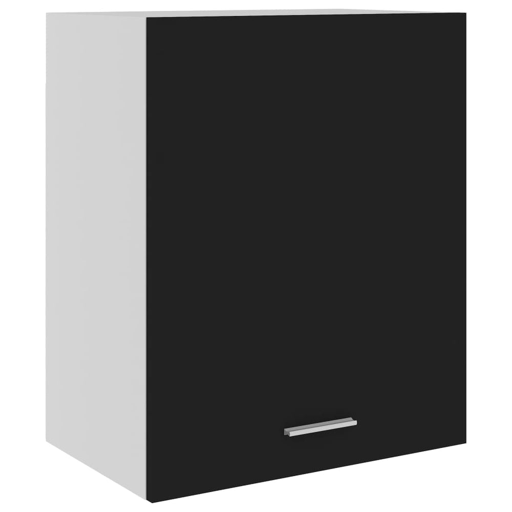 Hängeschrank Lyon Schwarz 50x31x60 cm
