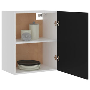 Hängeschrank Lyon Schwarz 50x31x60 cm