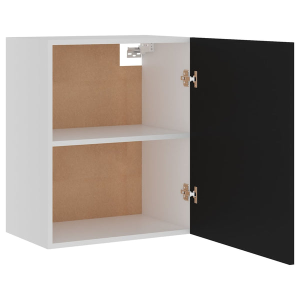 Hängeschrank Lyon Schwarz 50x31x60 cm