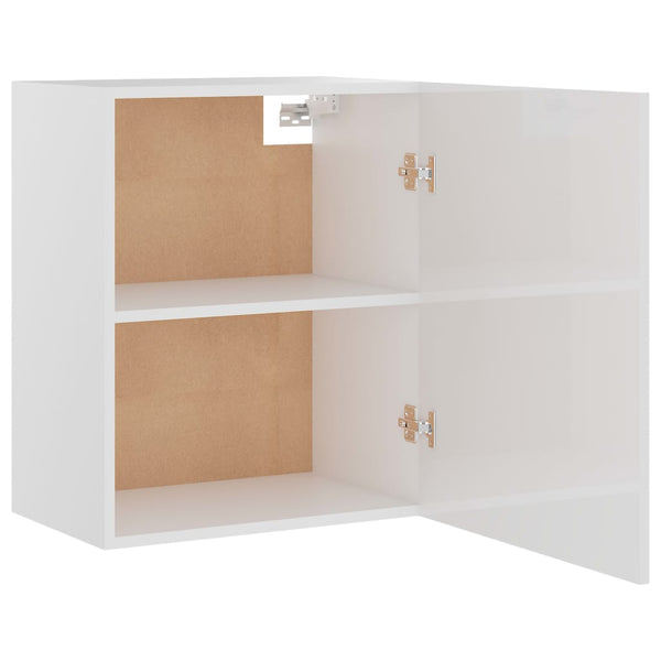 Hochglanz Küchen Hängeschrank Weiß 50x60 cm