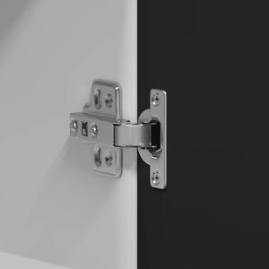 Hängeschrank Lyon Schwarz 60 cm