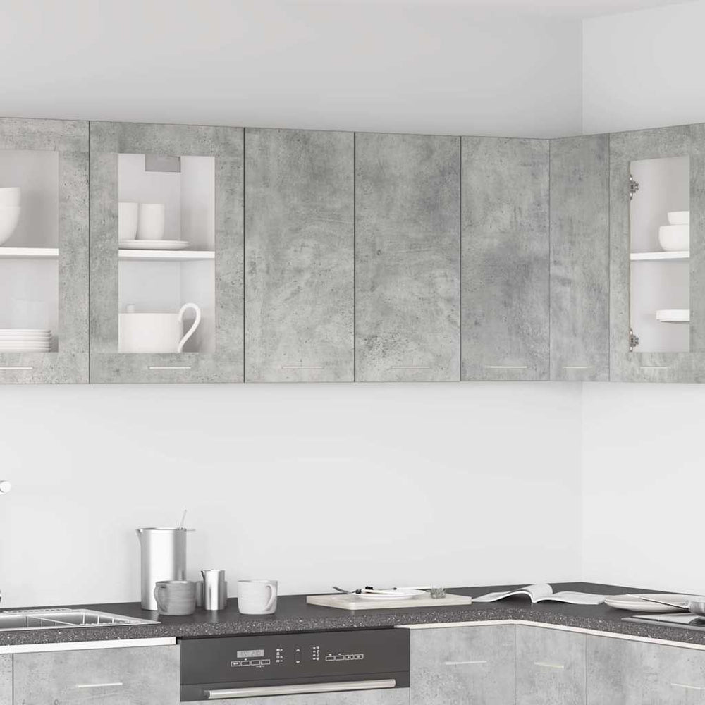 Hängeschrank Lyon Betongrau 60 cm