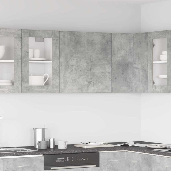 Hängeschrank Lyon Betongrau 60 cm