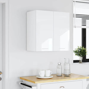 Hängeschrank Lyon Hochglanz Weiß 60 cm