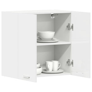 Hängeschrank Lyon Hochglanz Weiß 60 cm