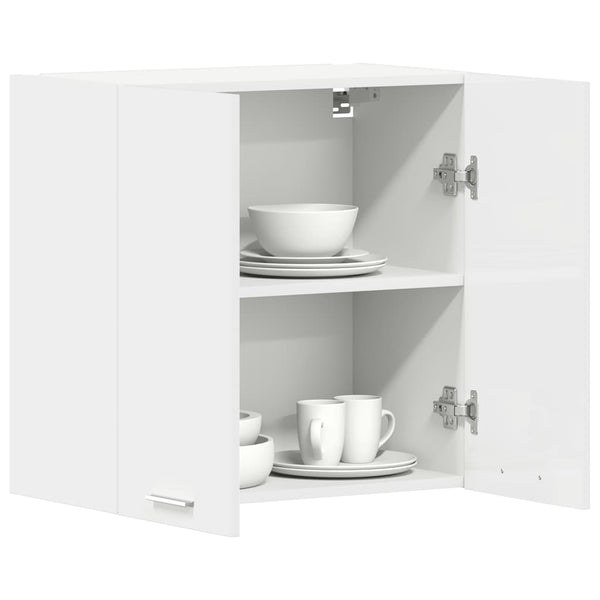 Hängeschrank Lyon Hochglanz Weiß 60 cm
