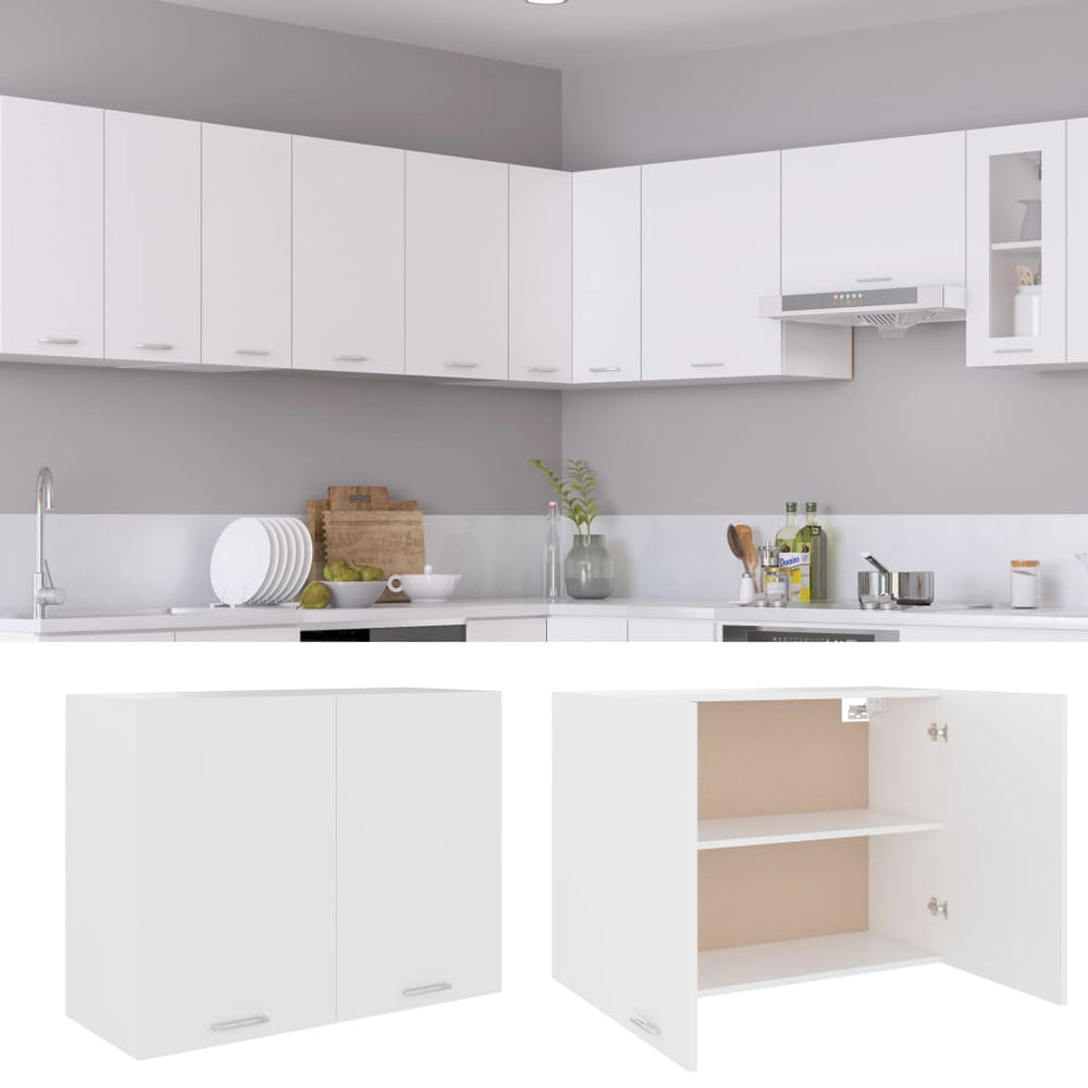 Hängeschrank Lyon Weiß 80 cm
