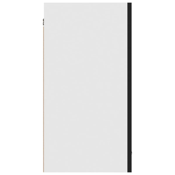 Hängeschrank Lyon Schwarz 80 cm