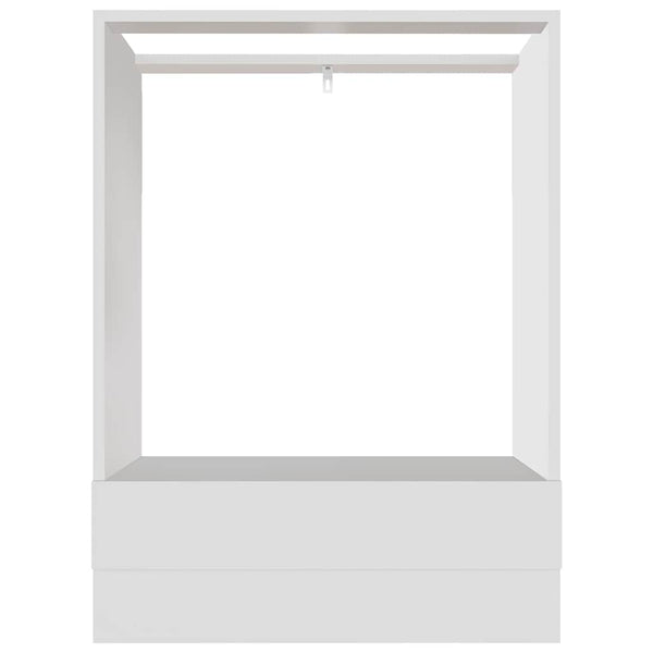Weißer Ofenschrank Lyon 60 cm