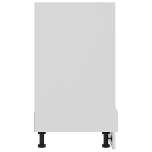 Weißer Ofenschrank Lyon 60 cm
