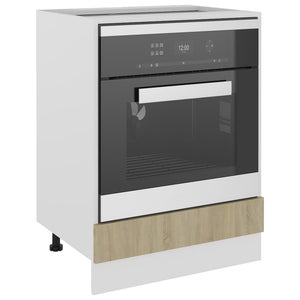Herdumbauschrank Lyon Sonoma-Eiche 60 cm