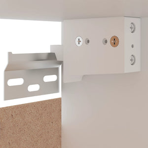 Hängeschrank Betongrau 60x31x40 cm