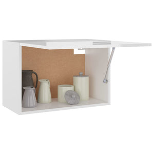 Hochglanz-Hängeschrank, Weiß, 60 cm